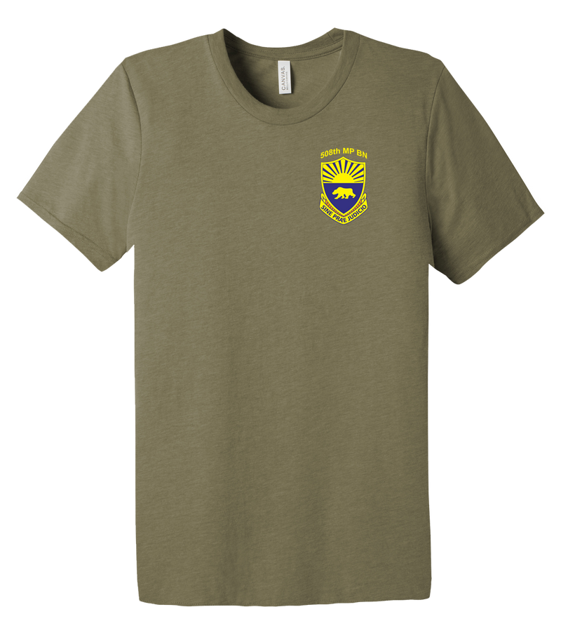 595th MP Unisex Triblend Short Sleeve Tee