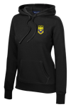 508th MP BN Ladies Poly/Cotton Blend Hoodie with CUSTOS on the Left Sleeve