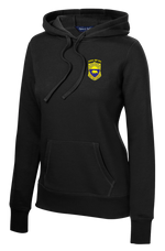 508th MP BN Ladies Poly/Cotton Blend Hoodie with CUSTOS on the Left Sleeve