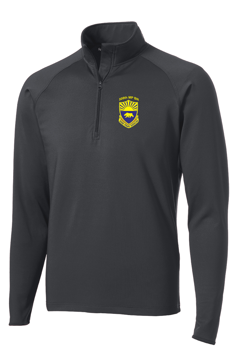 508th MP BN 1/2 Zip Raglan Performance Pullover