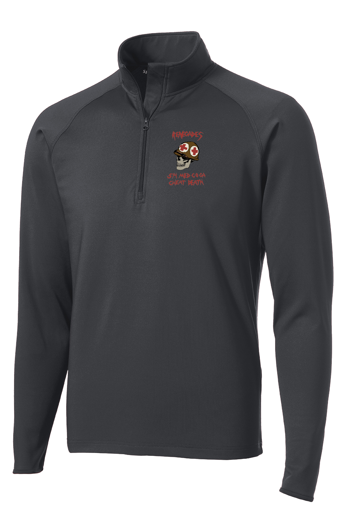 514th MCGA 1/2 Zip Raglan Performance Pullover