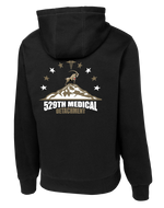 529th Med Det Poly/Cotton Blend Hoodie