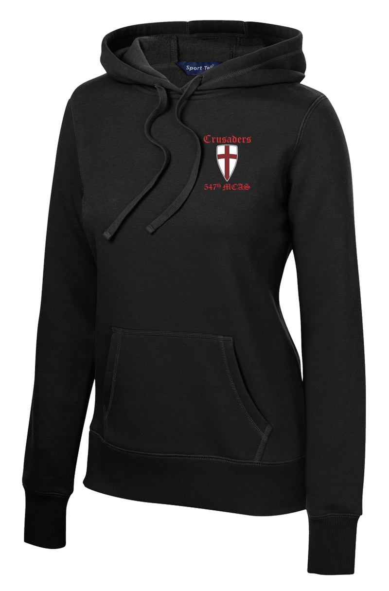 547th MCAS Ladies Poly/Cotton Blend Hoodie