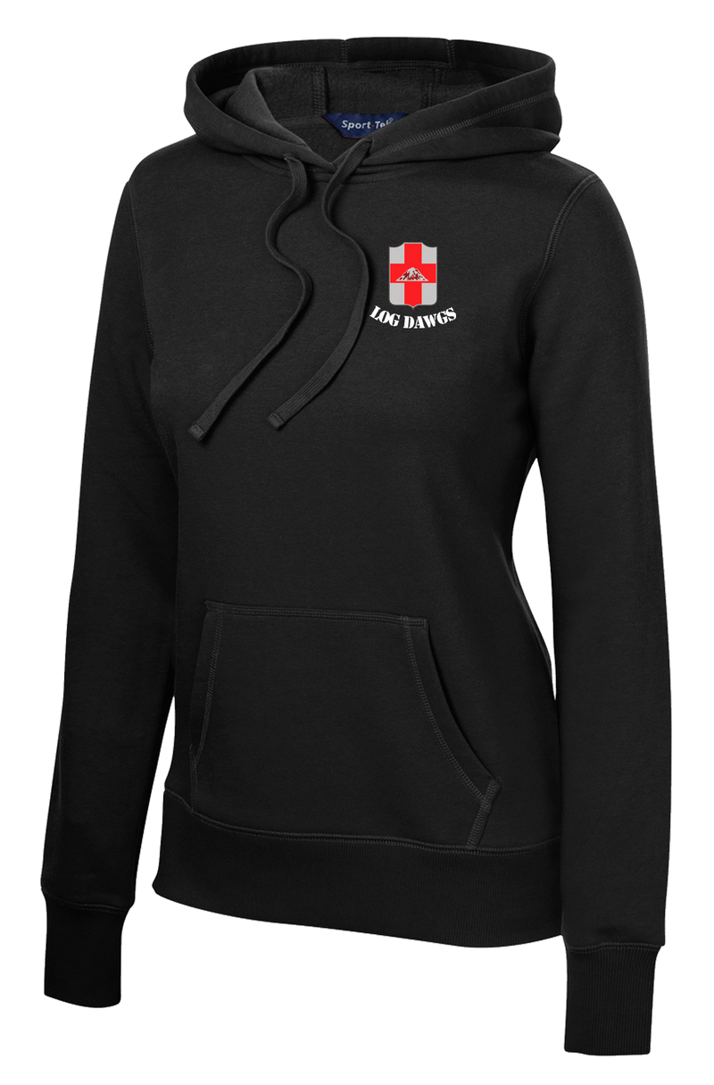 551st Medical Logistics Company Ladies Poly/Cotton Blend Hoodie