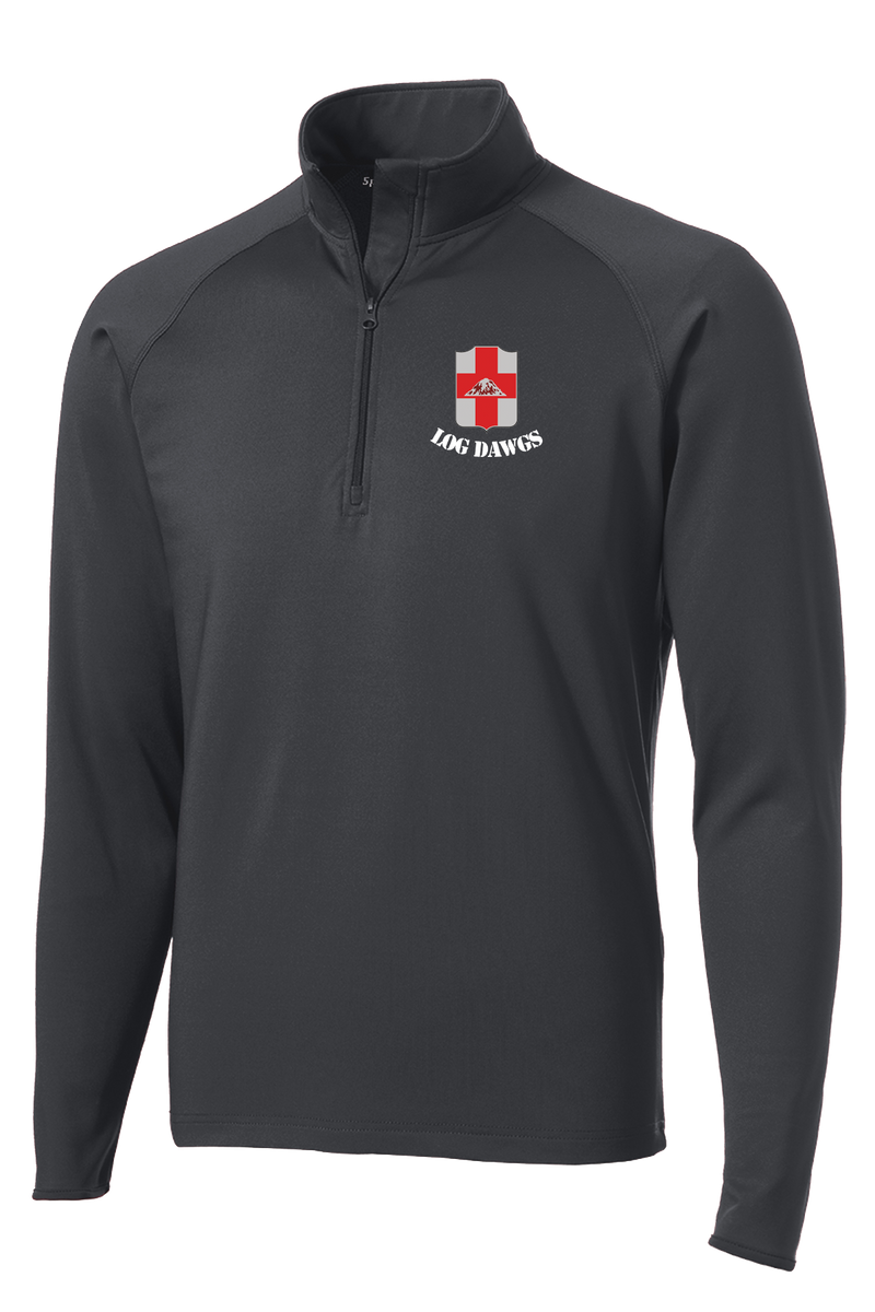 551st Medical Logistics Company 1/2 Zip Raglan Performance Pullover