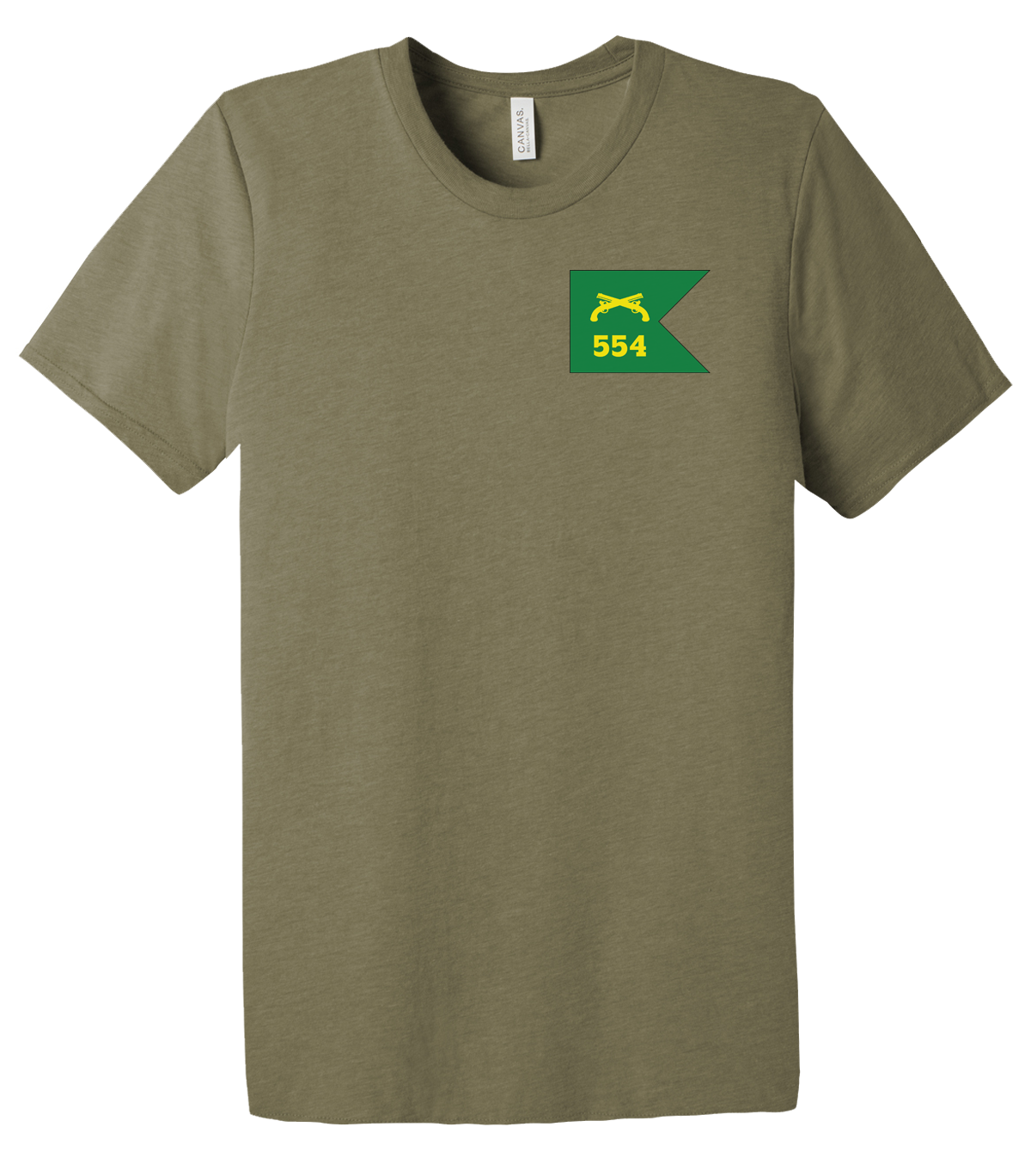 554th MP Company Unisex Triblend Short Sleeve Tee