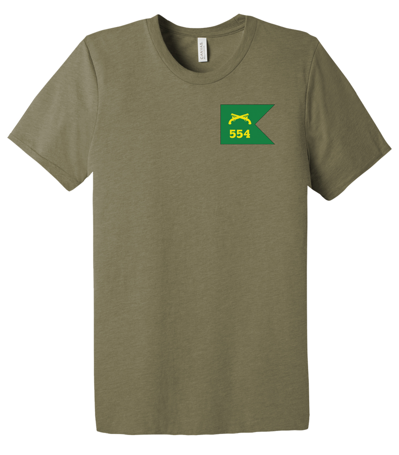 554th MP Company Unisex Triblend Short Sleeve Tee