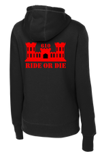 610th ESC Ladies Poly/Cotton Blend Hoodie