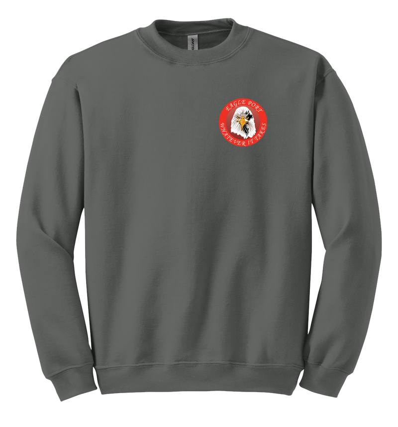 62D Aerial Port Squadron Blend Crewneck Sweatshirt Do You Even Lift