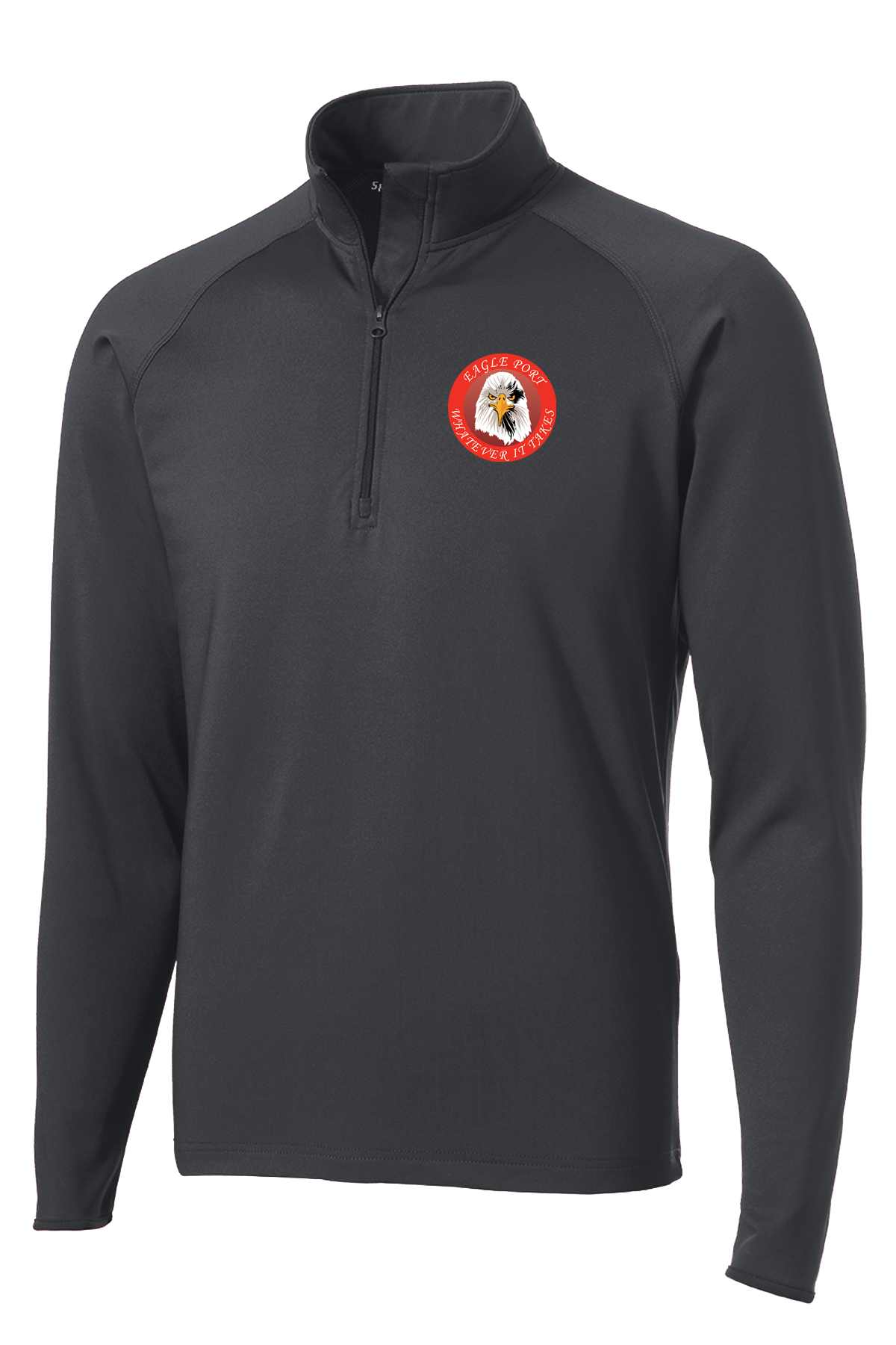 62D Aerial Port Squadron 1/2 Zip Raglan Performance Pullover