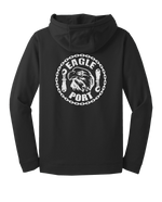 62D Aerial Port Squadron Fleece Hooded Pullover Eagle Port with Chain Link