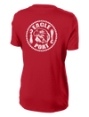 62D Aerial Port Squadron Ladies Competitor Tee Eagle Port with Chain Link