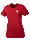 62D Aerial Port Squadron Ladies Competitor Tee Eagle Port with Chain Link