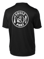 62D Aerial Port Squadron Competitor Tee Eagle Port with Chain Link