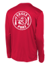 62D Aerial Port Squadron Long Sleeve Competitor Tee Eagle Port with Chain Link