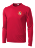 62D Aerial Port Squadron Long Sleeve Competitor Tee Eagle Port with Headband on Eagle