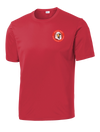 62D Aerial Port Squadron Competitor Tee Eagle Port with Chain Link