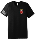 64th GPC Unisex Triblend Short Sleeve Tee with Right Sleeve Flag
