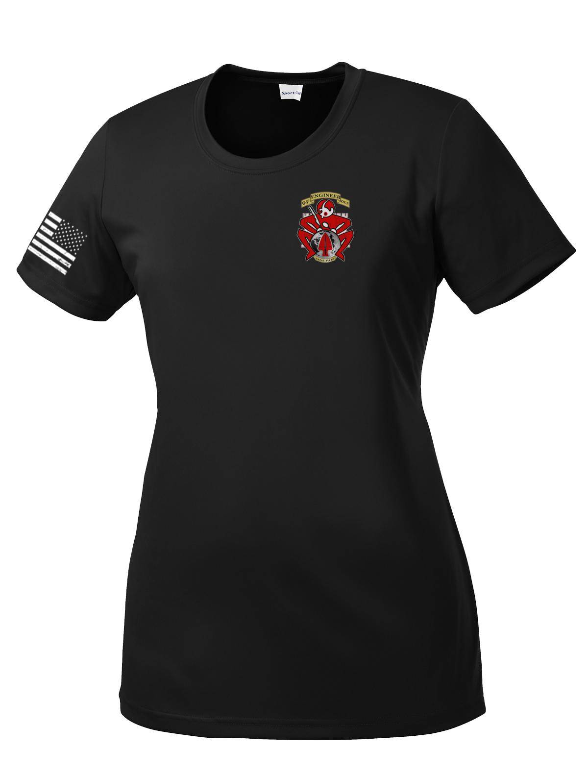 64th GPC Ladies Competitor Tee with Right Sleeve Flag