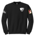 673rd DCAS Blend Crewneck Sweatshirt with two sleeve print
