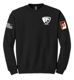 673rd DCAS Blend Crewneck Sweatshirt with two sleeve print