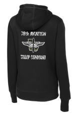 78th Aviation Ladies Poly/Cotton Blend Hoodie