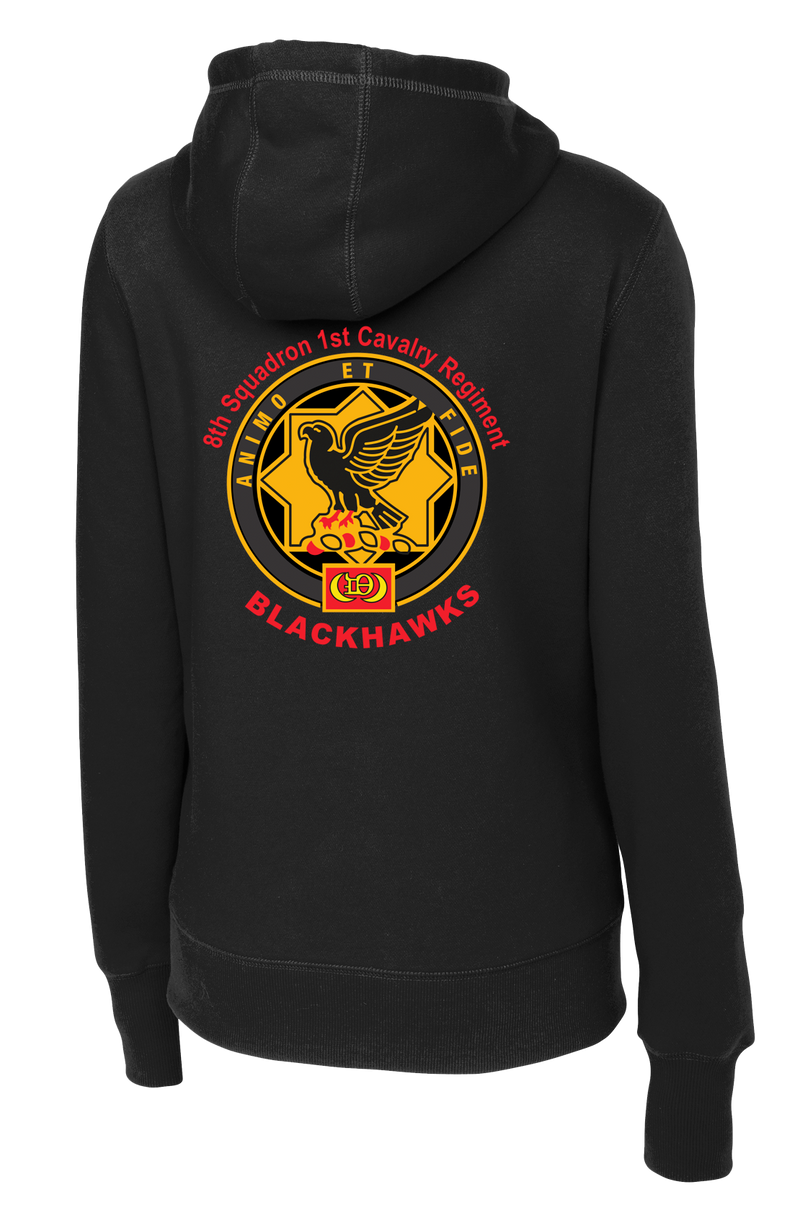 8-1 CAV Ladies Poly/Cotton Blend Hoodie