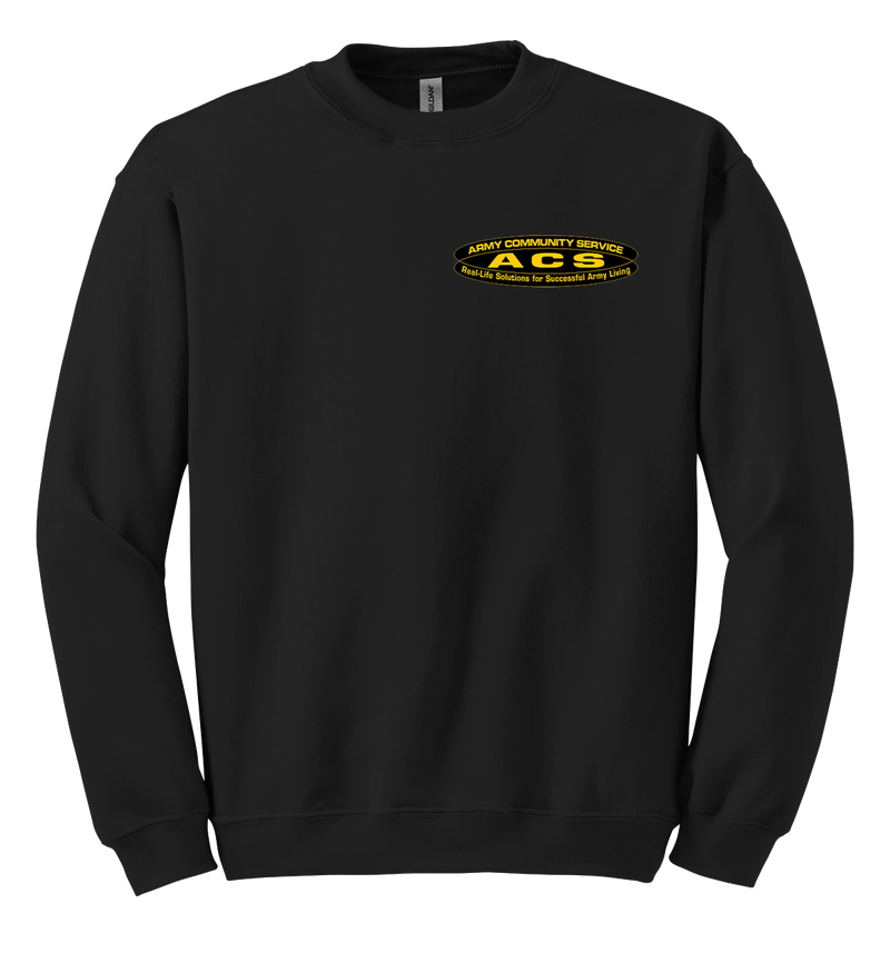 Army Community Service USAG Wiesbaden Blend Crewneck Sweatshirt