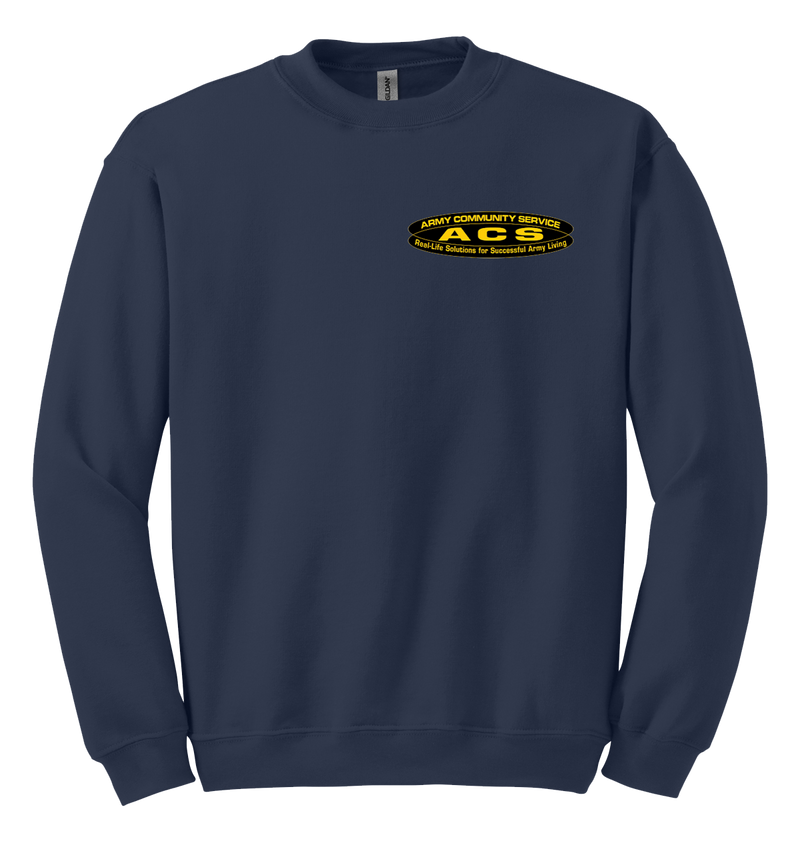 Army Community Service USAG Wiesbaden Blend Crewneck Sweatshirt