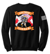 A Co 51st ESB Blend Crewneck Sweatshirt with Right Sleeve Flag