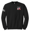 A Co 51st ESB Blend Crewneck Sweatshirt with Right Sleeve Flag