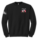 A Co 51st ESB Blend Crewneck Sweatshirt with Right Sleeve Flag