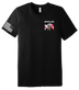 A Co 51st ESB Unisex Triblend Short Sleeve Tee with Right Sleeve Flag