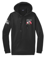 A Co 51st ESB Fleece Hooded Pullover with Right Sleeve Flag