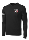 A Co 51st ESB Long Sleeve Competitor Tee with Right Sleeve Flag