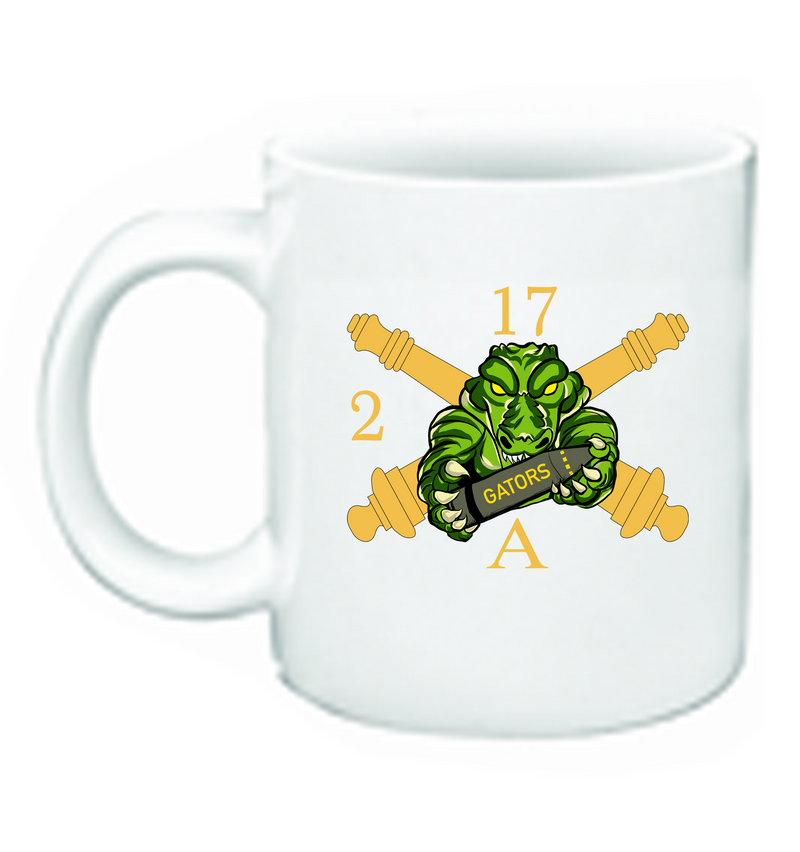 Alpha Battery 2-17 FA Logo Appearing Coffee Mug