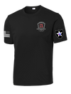 A Battery 1-37 FA Competitor Tee with Two Sleeve Print