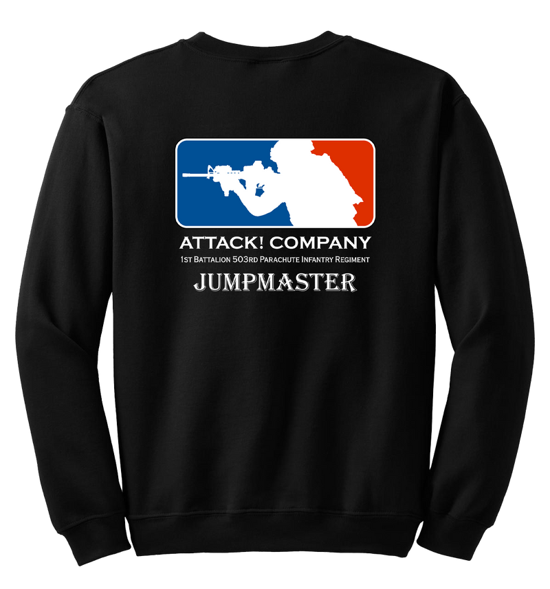 Attack Company 1-503rd Infantry Blend Crewneck Sweatshirt