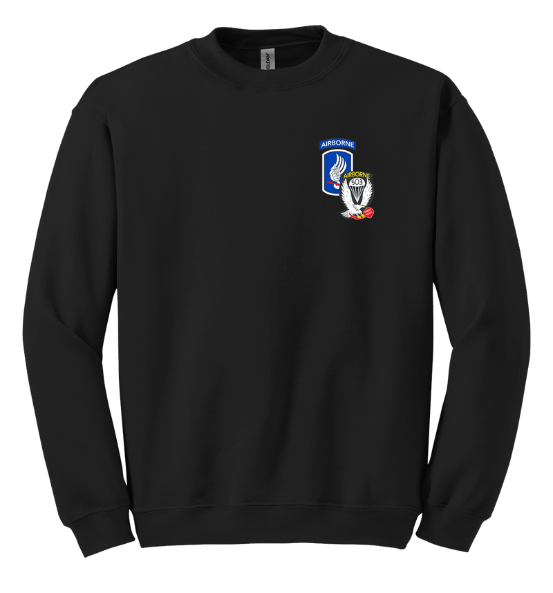 Attack Company 1-503rd Infantry Blend Crewneck Sweatshirt