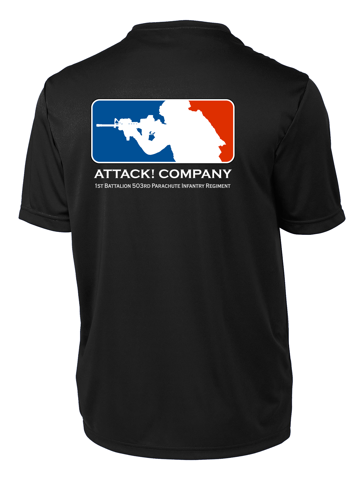 Attack Company 1-503rd Infantry Competitor Tee