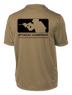 Attack Company 1-503rd Infantry Competitor Tee All Black Design with Right Sleeve Flag