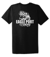 62D Aerial Port Squadron Unisex Triblend Short Sleeve Tee Port Eagle Port with Headband on Eagle