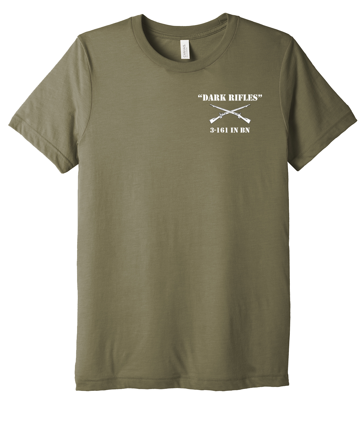 3-161 Infantry Regiment Unisex Triblend Short Sleeve Tee