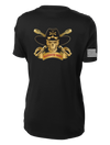 Bandit Troop 5-1 CAV Ladies Competitor Tee with Distressed Flag on the Right Sleeve