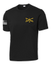 Bandit Troop 5-1 CAV Competitor Tee with Distressed Flag on Right Sleeve