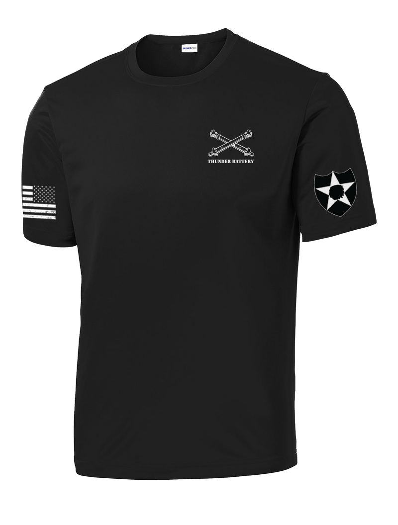 Bravo Battery 1-37 FA Competitor Tee with Two Sleeve Print