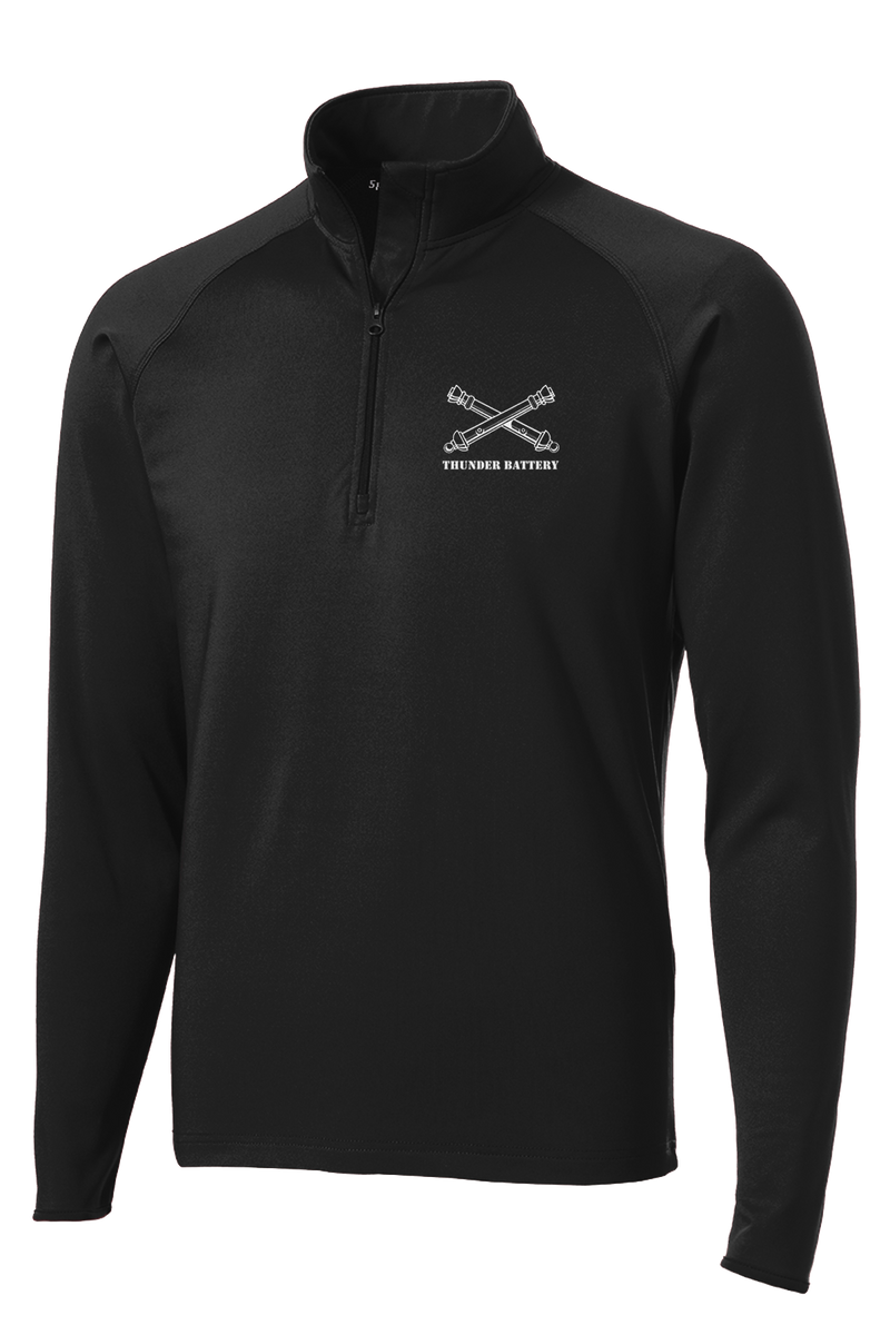 Bravo Battery 1-37 FA 1/2 Zip Raglan Performance Pullover