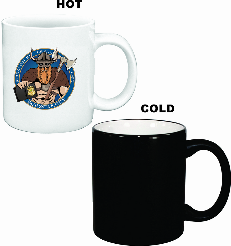 Bravo Det 373rd MI BN Logo Appearing Coffee Mug