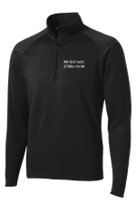 Bravo Det 373rd MI BN 1/2 Zip Raglan Performance Pullover