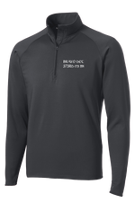 Bravo Det 373rd MI BN 1/2 Zip Raglan Performance Pullover